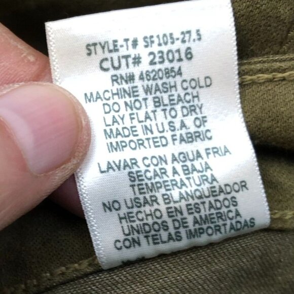 Just Black Womens  Pants Size 26P Lot Of Two Stretch Skinny Leg Casual Black Tan - Picture 12 of 14